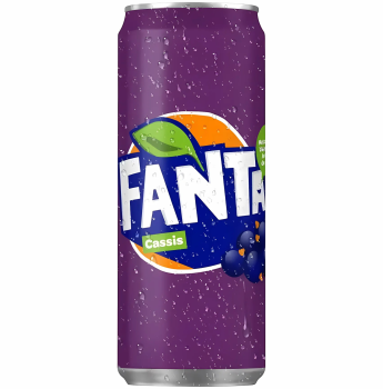 FANTA - Cassis Slim Can 330ml